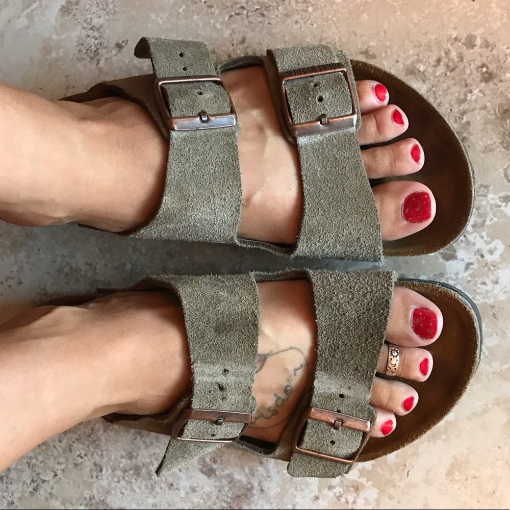 Unisex Suede Arizona Birkenstock